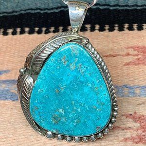 Kingman Turquoise Pendant #3449